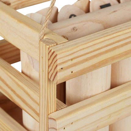 Koka Kubb spēļu komplekts