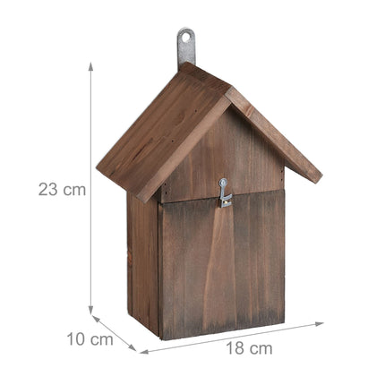 Wooden ladybug house