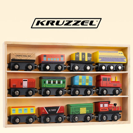 Koka dzelzceļš - 12 daļas. Kruzzel 23522