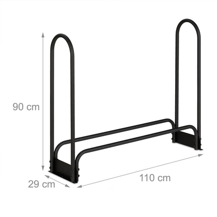 Koka plaukts no metāla 110 cm