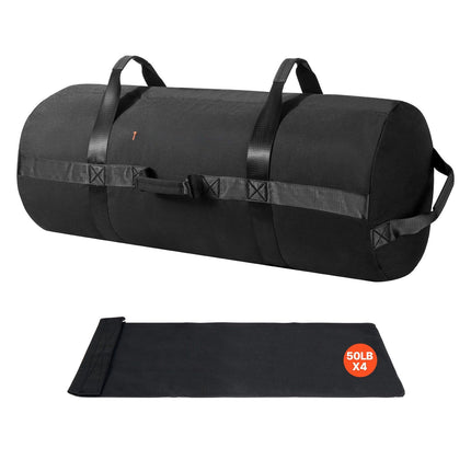 Workout Sandbag With Handles, Adjustable 56–90 kg, Unfilled