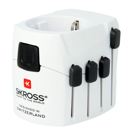 World travel adapter PRO Grounded