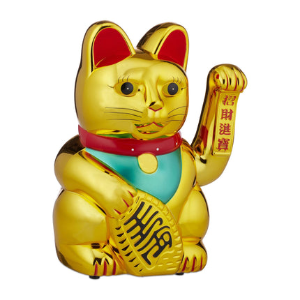 XL Winkekatze zelta