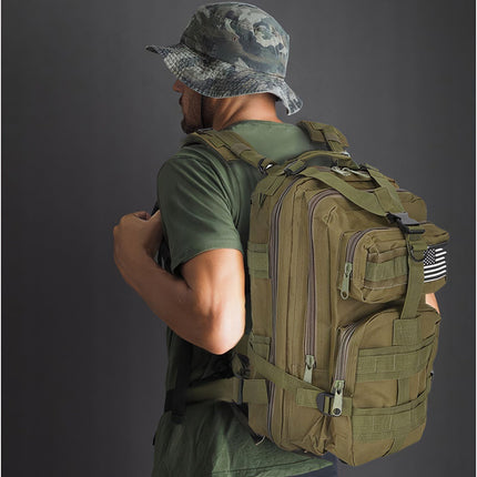 XL militārā mugursoma, zaļa