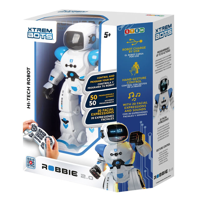 Xtrem Bots interaktīvais robots Robbie Bot 2.0