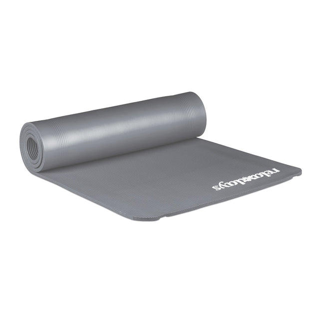 Yoga mat 1 cm thick solid color