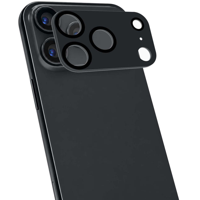 iPhone 18/17 Pro kameras objektīva aizsargs, tumši sudrabs