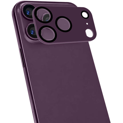 iPhone 18/17 Pro Max kameras objektīva aizsargs – ķiršu krāsas