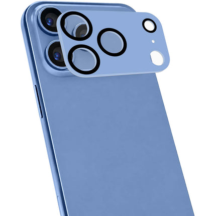 iPhone 18/17 Pro Max kameras objektīva aizsargs – gaiši zils