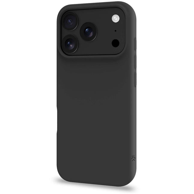 iPhone 18/17 Pro Max mīksts gumijas maciņš – melns