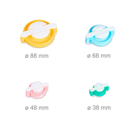 adīšanas gredzenu komplekts 10 daļās