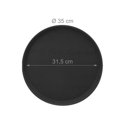 10 servēšanas paplāšu komplekts Ø 35 cm