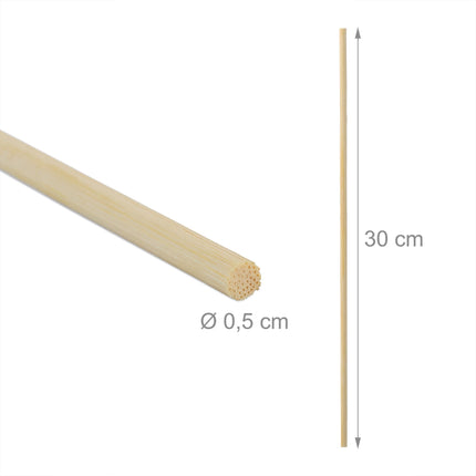 200 bambusa kociņu komplekts, 30 cm