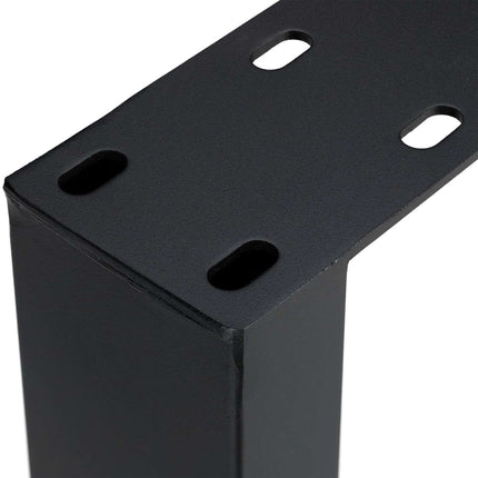 set of 2 table runners black