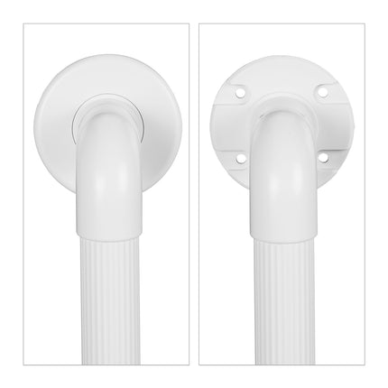 2 baltu plastmasas rokturu komplekts