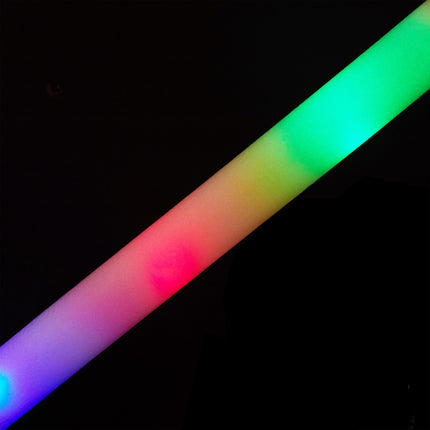 30 LED spīdošo stieņu komplekts putuplasta plastmasā