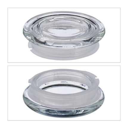 6 uzglabāšanas burku komplekts ar vākiem 1300 ml
