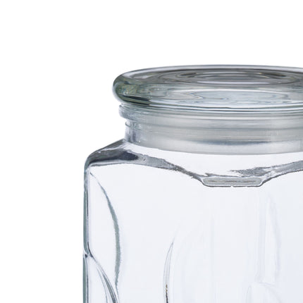 6 uzglabāšanas burku komplekts ar vākiem, 750 ml